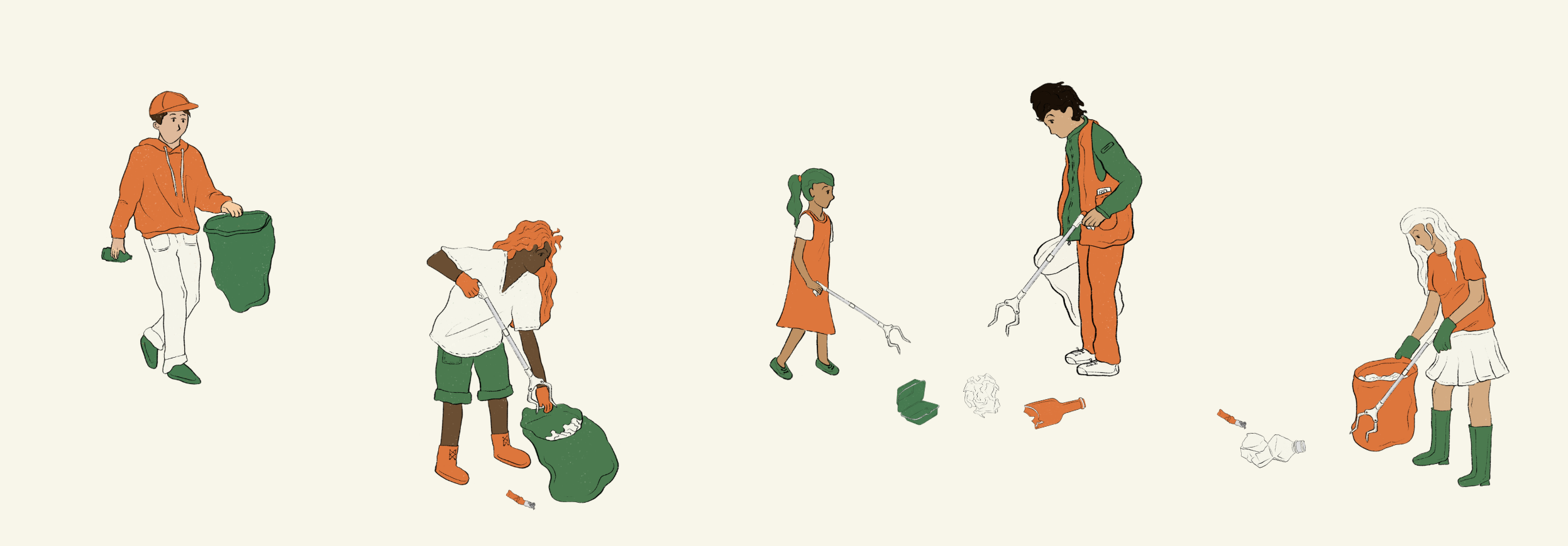 Cleanup en zwerfafval in Nederland